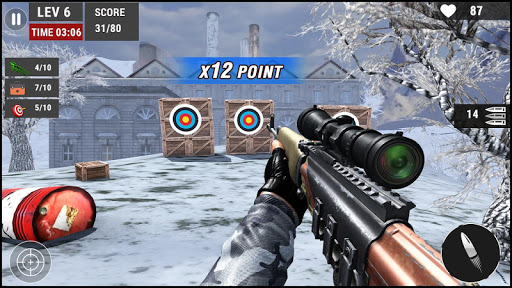 Sniper 3D Target Shooting Game  Gun Fire World