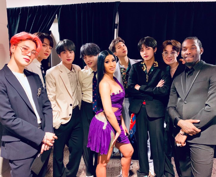 BTS, Cardi B и Offset