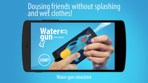 Water gun simulator