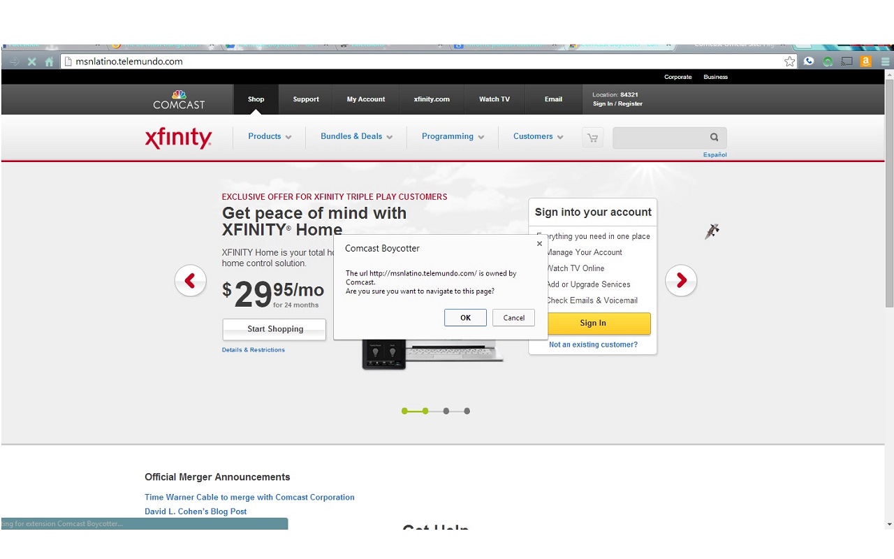 Comcast Boycotter Preview image 0