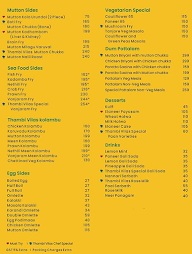 Thambi Vilas menu 2