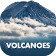 Fonds d'écran avec volcans icon