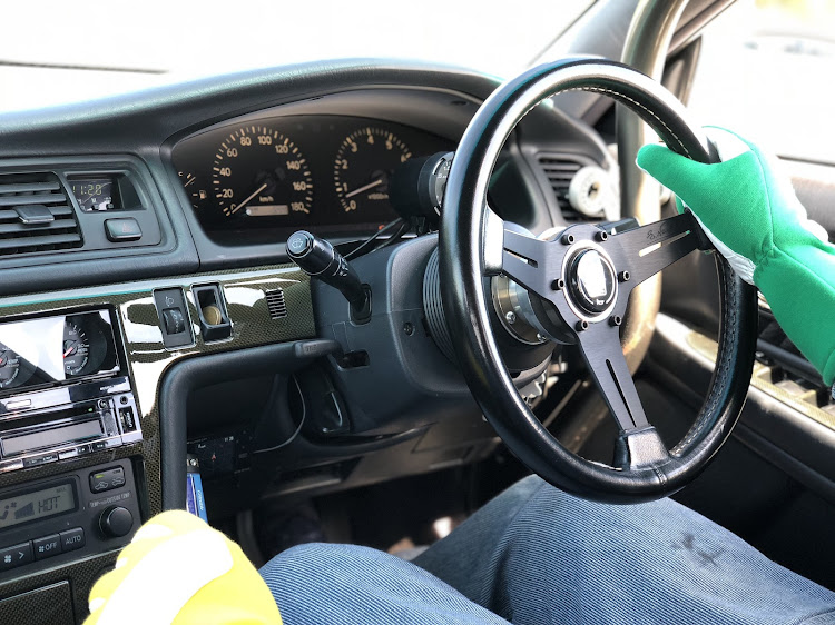 チェイサーのドリフト・走行会・オートポリス・ジムカーナ・彼氏の車に関するカスタム事例の投稿画像4枚目