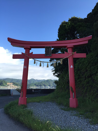 鳴無神社 鳥居