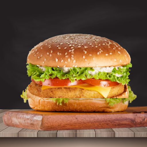 Hot & Crispy Veg Burger