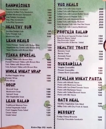 Cafe Broccoli menu 