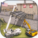 Cover Image of Tải xuống US Army Security Wall Construction Simulator 2018 1.1 APK