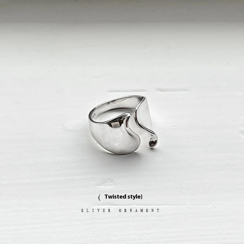 Damesmode All-match Ring met een Geavanceerde, Coole Stijl, Perfect voor Elke Outfit, geeft je een elegante en moderne uitstraling, must-have accessoire