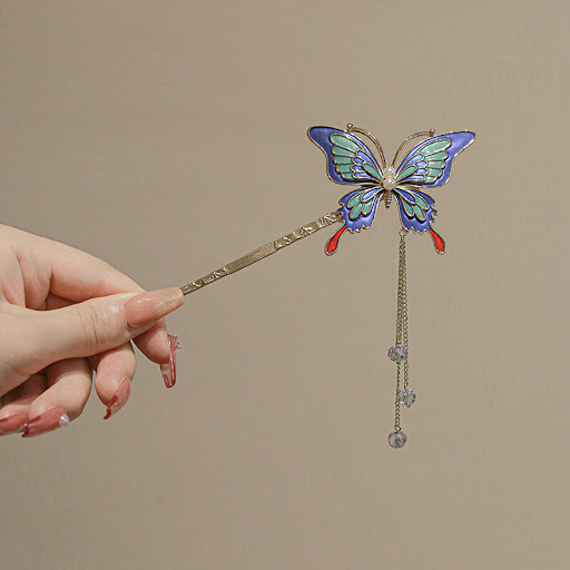 Title 1, Fashion Butterfly Step Hairpin Simple, easy to ...