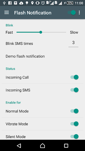 Flash Notification