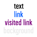 Link Text Color