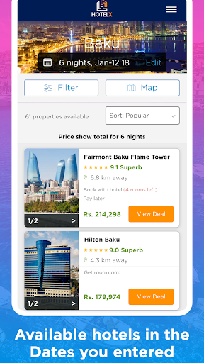 HotelX - Cheap Hotels Near Me