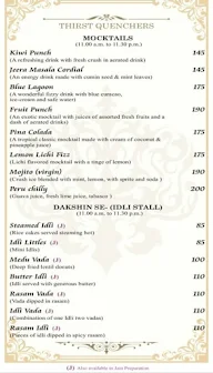 Zaika Restaurant menu 1