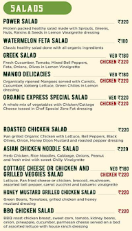 Organic Express menu 4