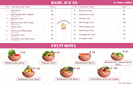 The Liquid Fruit menu 2