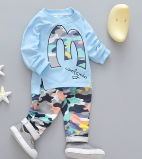 Title 6, Ensemble enfant en coton avec pull-over Confort...