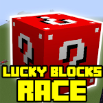 Cover Image of Download Lucky Block Race Mod MCPE 1.0 APK