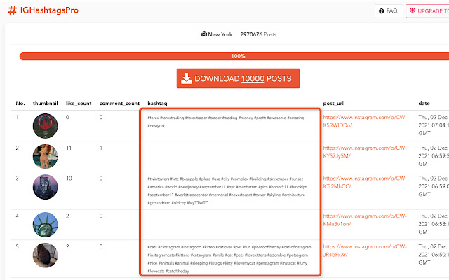 IGHashtagsPro - Download Instagram Hashtags