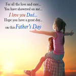Cover Image of ดาวน์โหลด Fathers Day: Greeting, Wishes, Quotes, GIF 1.3.3 APK