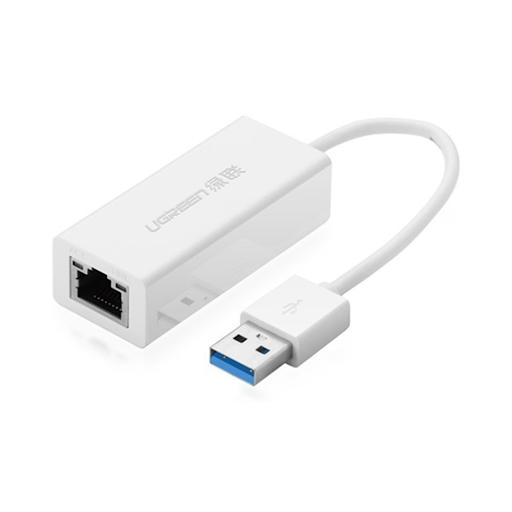 Cáp chuyển USB 3.0 to Lan hỗ trợ 10/100/1000 Mbps chính hãng Ugreen UG-20255