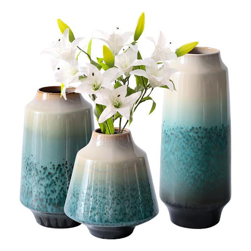 Title 5, New Chinese Style Ceramic Vase Decoration for L...