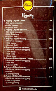 Warkop Millenial menu 2