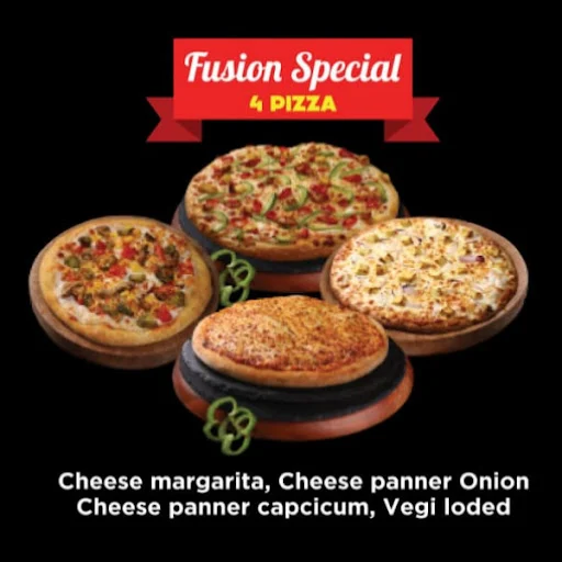 Fusion Special 4 Pizza Combo