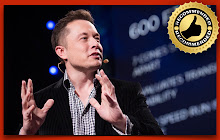 Elon Musk New Tab Theme small promo image