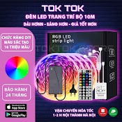 Đèn Led Tiktok Trang Trí Diy Đổi 16 Triệu Màu, Combo 10M Dây Led Phát Sáng Siêu Tiện Lợi Hỗ Trợ Trang Trí Nhà Cửa