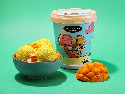 Alphonso Mango Ice Cream [750 Ml Hand Scooped]