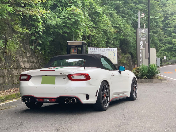 124スパイダーのドライブに関するカスタム事例の投稿画像1枚目