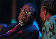 Namibian President Hage Geingob at the African Energy Week in Cape Town, South Africa. File photo.