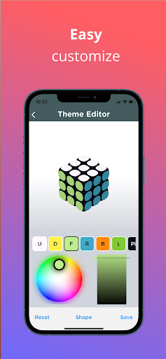 Screenshot Rubik Cube Solver and Guide