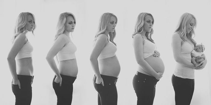 Lovely Photos Of Before And After Pregnancy