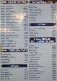 Persia Darbar menu 2