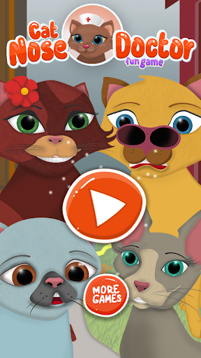 Cat Nose Doctor Game for Kids