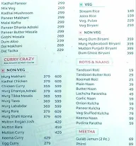 Tata...The Indian Food Company menu 1