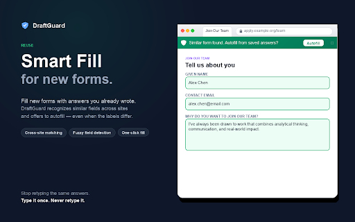 DraftGuard screenshot 2