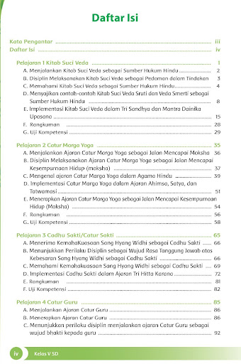 Buku Siswa Kelas 5 Pend Agama Hindu Revisi 2017