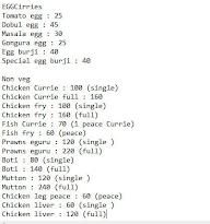 Sravani Foods menu 2