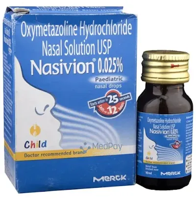 Nasivion 0.025% Paediatric Nasal Drops