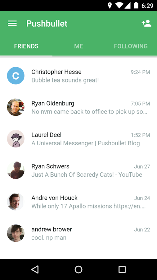    Pushbullet - SMS on PC- screenshot  