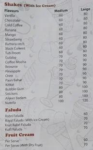 Khushdil Ice Cream And Shakes menu 3