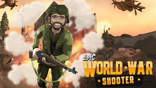 Epic World War WW2 shooter FPS Shoot War Strike