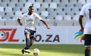 Buhle Mkhwanazi of Bidvest Wits passes during the Absa Premiership match between Stellenbosch FC and Bivest Wits at Cape Town Stadium on January 04, 2020 in Cape Town, South Africa.