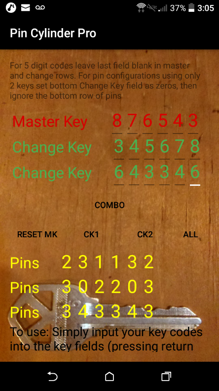 Pin Cylinder (Pro) Screen 3