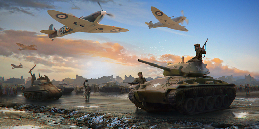Code Triche World at War: WW2 Strategy MMO  APK MOD (Astuce) screenshots 2