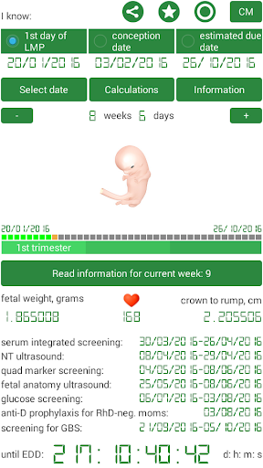 Pregnancy Calculator+Calendar