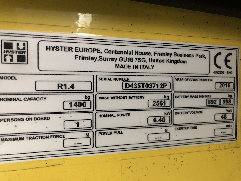 Imagen de HYSTER R1.4