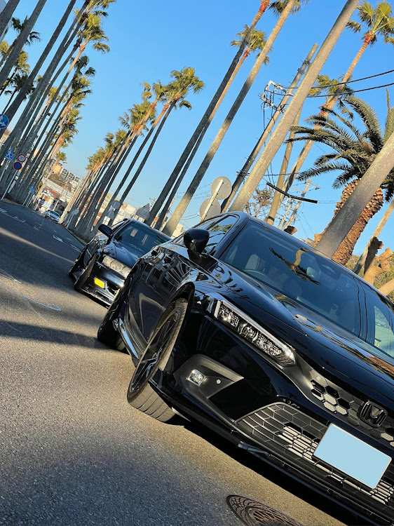 シビックのチェイサーJZX100・シビック・シビック FL1・6MT・ガソスタは盛れるに関するカスタム事例の投稿画像2枚目